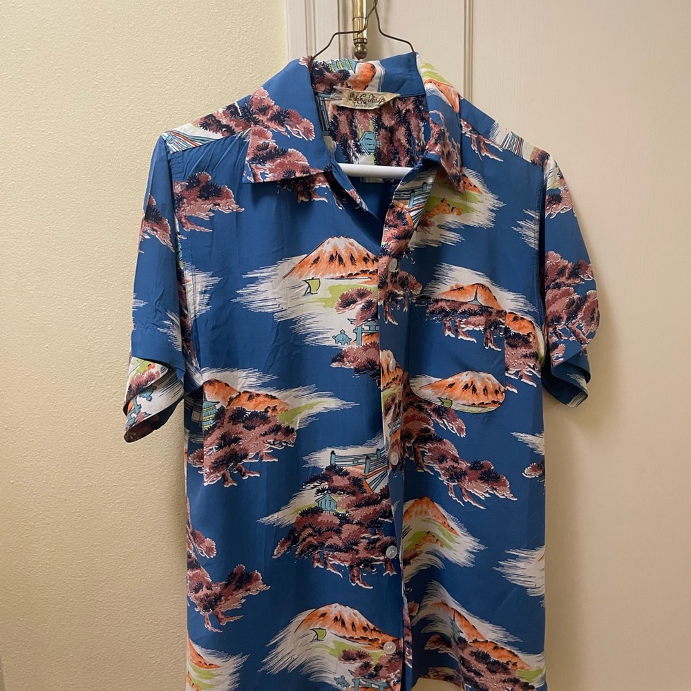 Vintage Viscose Hawaiian Shirt